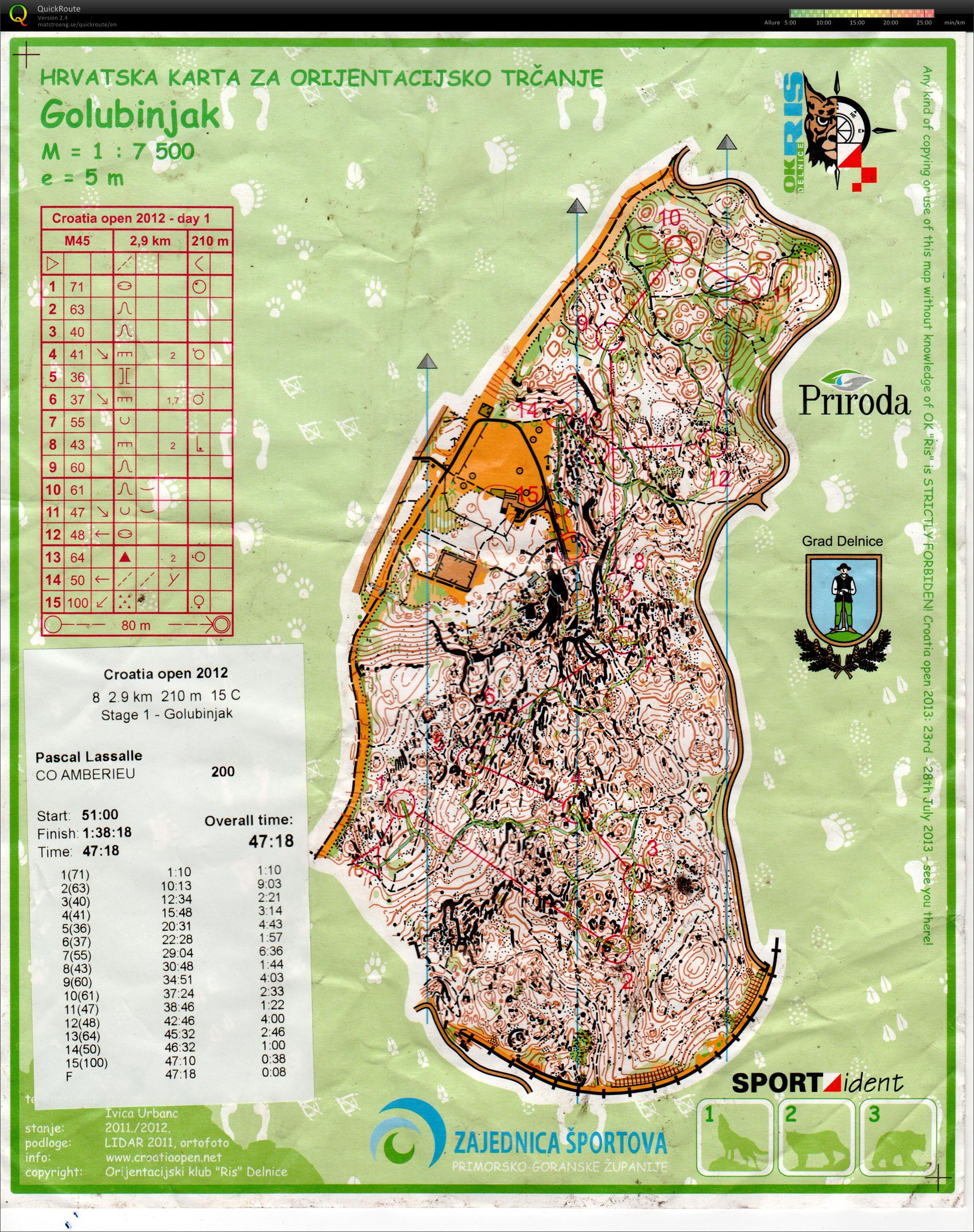 Open Croatia 1 (24-07-2012)