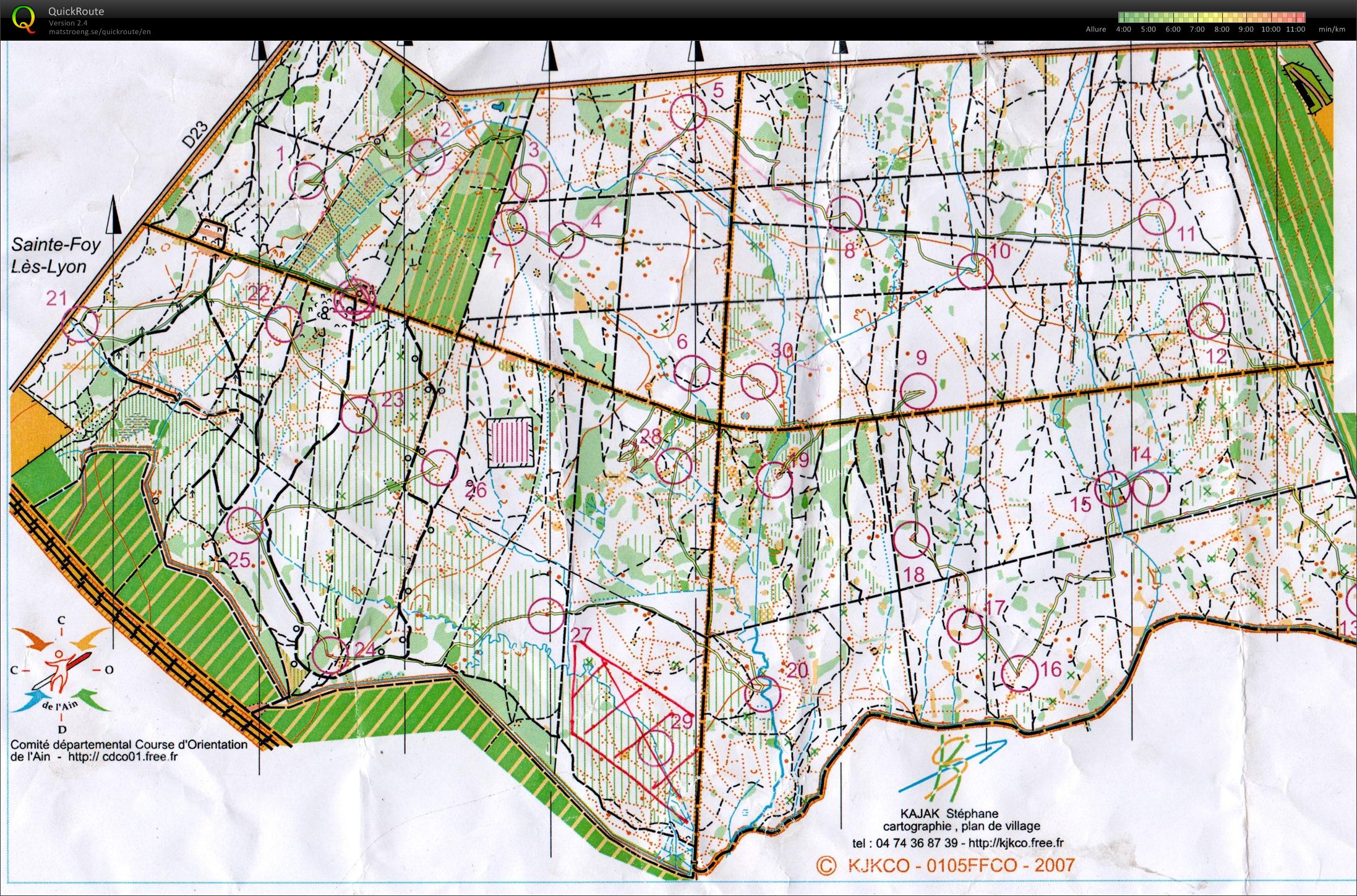 Course au score (15-09-2012)