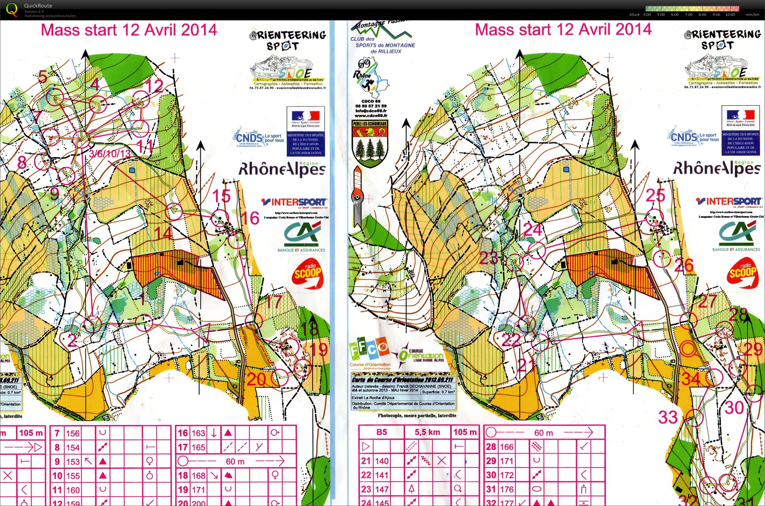 Nat SE mass start (12-04-2014)