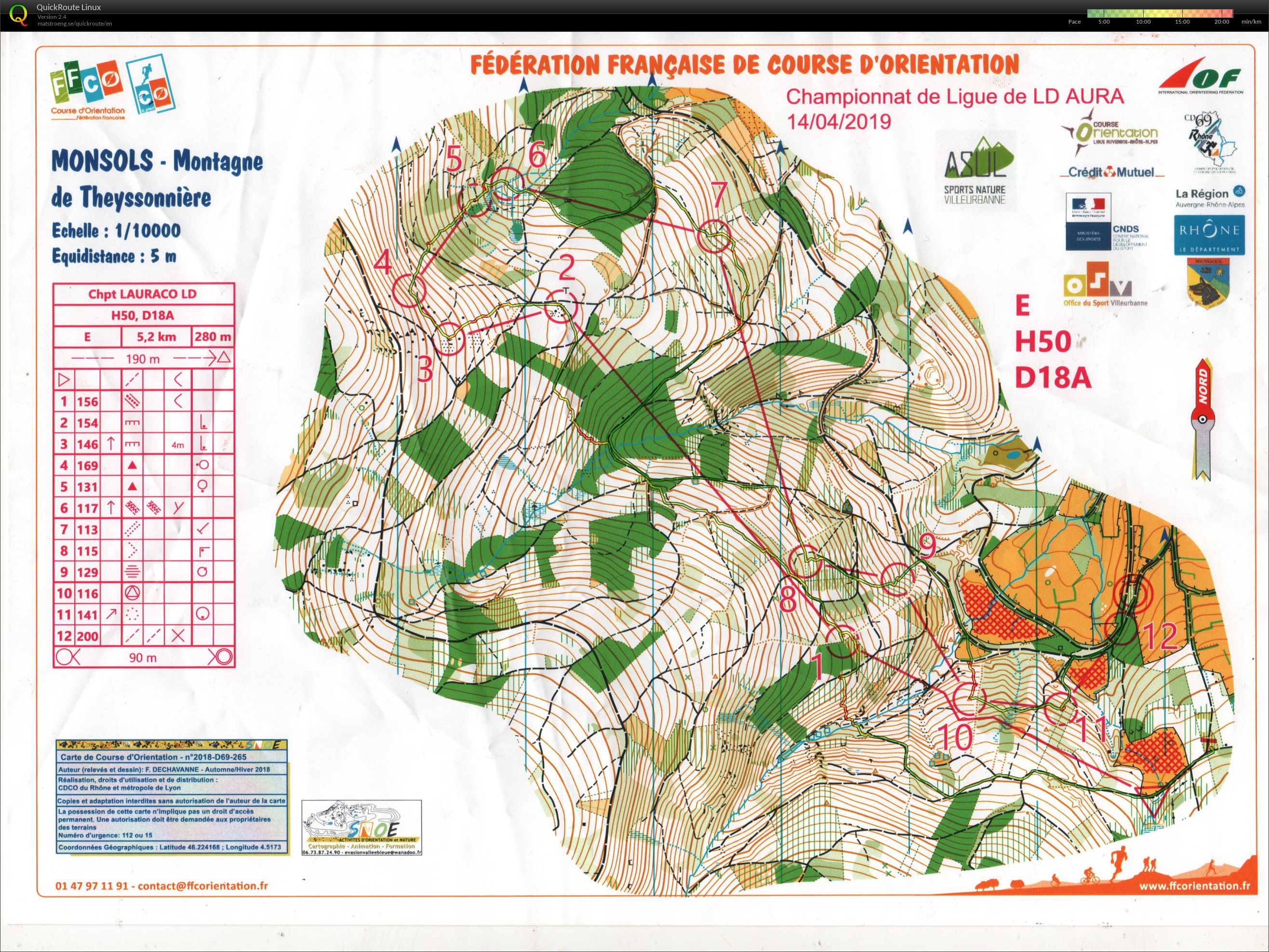 Chpt de ligue LD (14-04-2019)