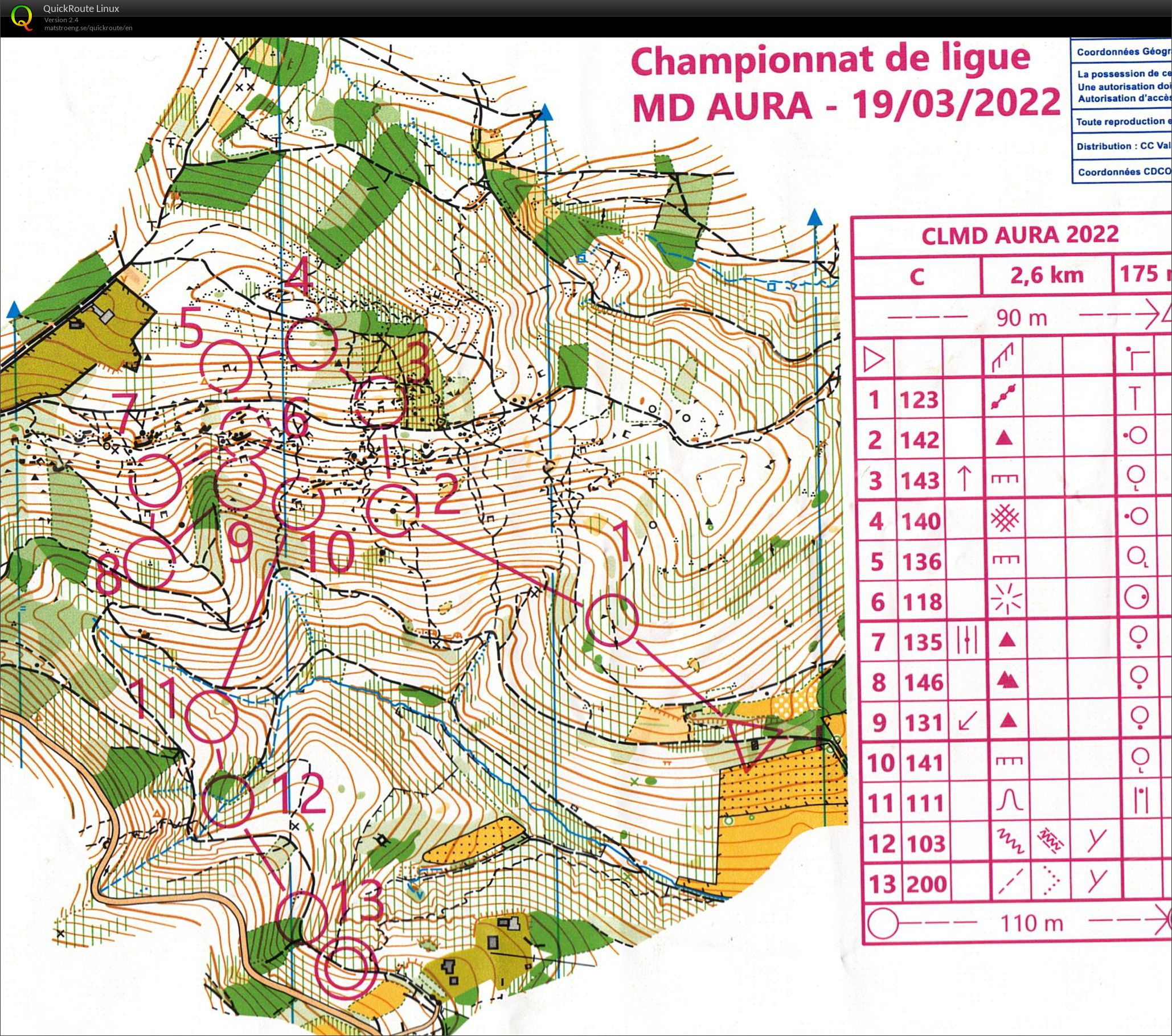 Chpt de  ligue MD (19-03-2022)