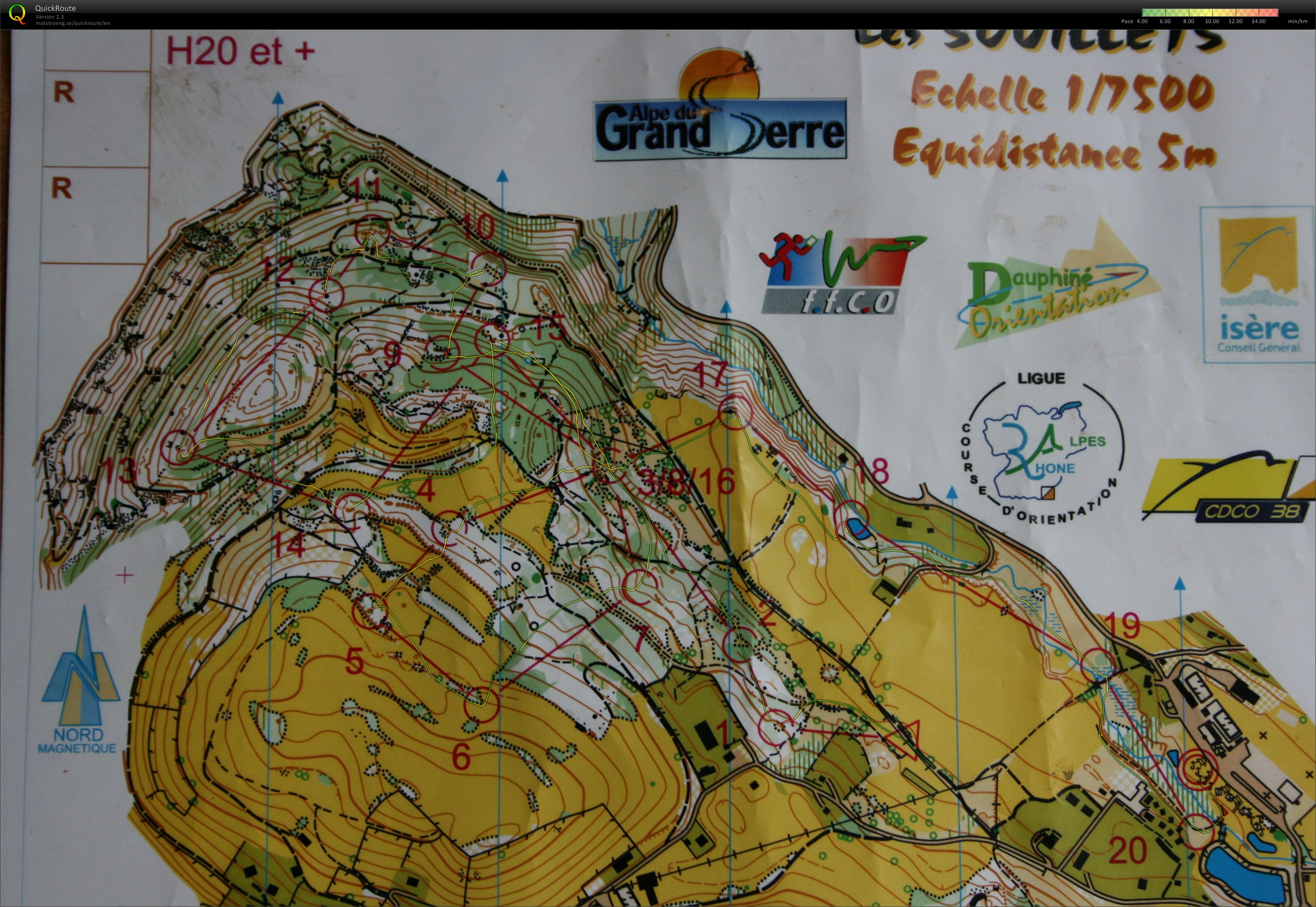 Chpt de ligue Moyenne distance  (17-05-2009)